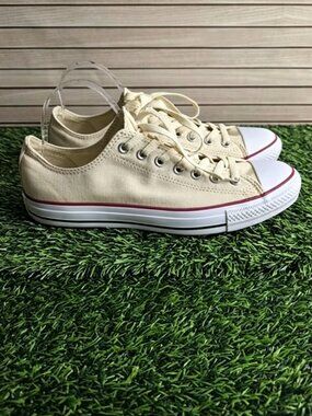 Converse All Star Low Top "Natural White" M9165 - Size 10